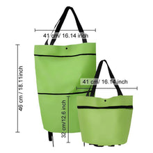 Load image into Gallery viewer, 2 In 1 Foldable Shopping Cart