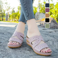 Load image into Gallery viewer, Premium Thick Platform Large Size Slipper Sandals