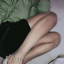 Load image into Gallery viewer, Pearlescent Silk Stockings Sexy Nylon Pantyhose