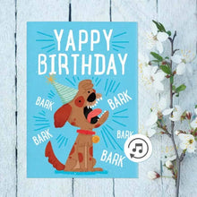 Load image into Gallery viewer, BARKING BIRTHDAY 🐶🔊 - JOKER GREETING PRANK CARD