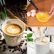 Load image into Gallery viewer, Handheld 2 in 1 Electric Mini Frother &amp; Whisk