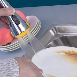 Pressurized Universal Faucet Nozzle
