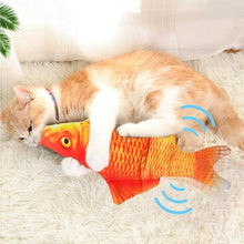 Load image into Gallery viewer, 🐟Plush Simulation USB Charging Cat Fish Toy🐟