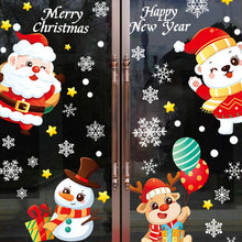 Load image into Gallery viewer, Christmas Window Clings Double-Sided Re-appliable Decoration