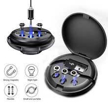 Load image into Gallery viewer, Mini Digital Magnetic 3-in-1 Charging Gadgets Storage Box