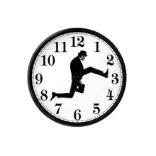 Load image into Gallery viewer, Ministry of Silly Walks Clock