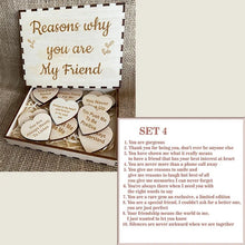 Load image into Gallery viewer, "Reasons Why You Are My Friend" Friendship Gift