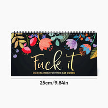 Load image into Gallery viewer, 2024 Calendar For Tired-Ass Women