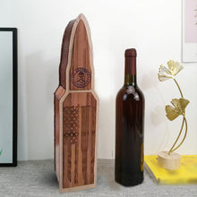 Load image into Gallery viewer, Wooden Red Wine Gift Box