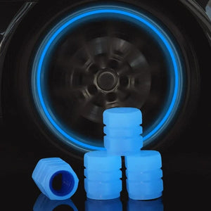 Universal Fluorescent Tire Valve Caps (4 PCS/Set)🚚