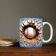 Load image into Gallery viewer, 3D Vintage Baseball Mug