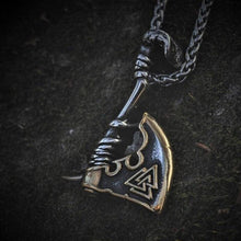 Load image into Gallery viewer, Nordic Vikings Axe Necklace