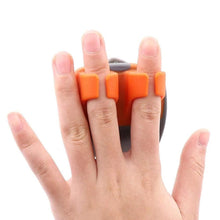 Load image into Gallery viewer, Two finger shaved fruit peeler