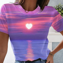 Load image into Gallery viewer, Women&#39;s Casual Weekend 3D Printed Painting T-shirt