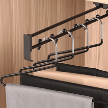 Load image into Gallery viewer, Wardrobe Top Mounted Telescopic Clothes Hanger