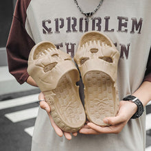 Load image into Gallery viewer, Skull Design Single Band Slippers