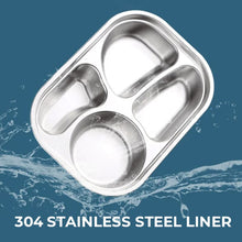 Load image into Gallery viewer, Stainless Steel Bento Lunch Box