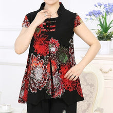 Load image into Gallery viewer, Elderly Cotton and Linen Two Piece Set