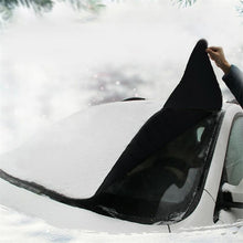Load image into Gallery viewer, Car Windshield Snow Cover, With 2 Adjustable Car Side Mirror Covers