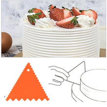 Load image into Gallery viewer, Cake Scraper Edge Decorating Set (6 PCs)