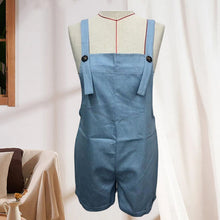 Load image into Gallery viewer, Button Casual Bib Pants