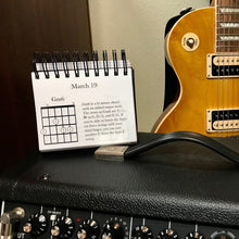 Load image into Gallery viewer, 365 Days Guitar Chords Calendar