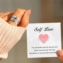 Load image into Gallery viewer, Self Love Spinner Heart Ring