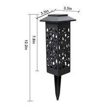 Load image into Gallery viewer, Solar Powered Vintage Garden Light,6 packs