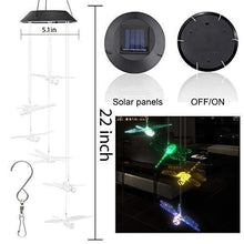 Load image into Gallery viewer, Solar-Powered Dragonfly Lights
