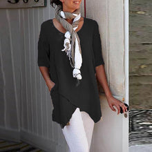 Load image into Gallery viewer, Casual Solid Color Top For Women