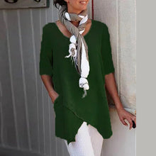 Load image into Gallery viewer, Casual Solid Color Top For Women