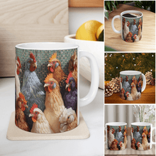Load image into Gallery viewer, Mug with owl print