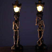 Load image into Gallery viewer, Resin Skeleton Decoration Light &amp; Skull Crow Light