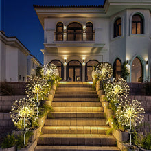 Load image into Gallery viewer, Waterproof  Solar Garden Fireworks Lamp