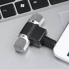 Load image into Gallery viewer, Mini Portable Digital Stereo Microphone Recorder