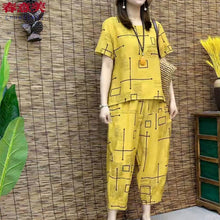 Load image into Gallery viewer, Printed Fashion Two Piece Set