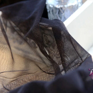 Pearlescent Silk Stockings Sexy Nylon Pantyhose