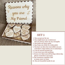 Load image into Gallery viewer, "Reasons Why You Are My Friend" Friendship Gift