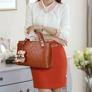 Handbag with Four-piece Set