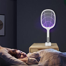 Load image into Gallery viewer, USB Rechargeable Electric Fly Swatter Large Insect Racket