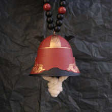 Load image into Gallery viewer, Japanese Oni Mask Car Rear View Mirror Ornament