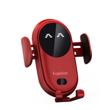 Load image into Gallery viewer, Smart Wireless Auto-Sensing Car Phone Holder Charger