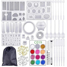 Load image into Gallery viewer, Handmade Crystal Glue Mold Set