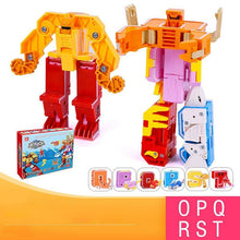 Load image into Gallery viewer, English Letters Deformed Dinosaur Toys