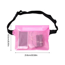 Load image into Gallery viewer, Sealed Waterproof Phone Bag with Touchscreen