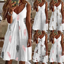 Load image into Gallery viewer, Loose Print Slip Dress