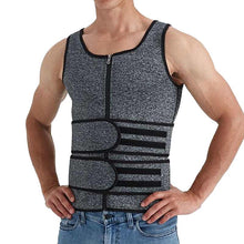 Load image into Gallery viewer, Men&#39;s vest with plastic belt