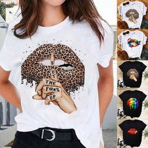 Lip Print T-Shirt