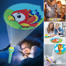 Load image into Gallery viewer, Kids Projection Flashlight