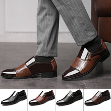 Load image into Gallery viewer, Four Seasons Men&#39;s Business Leather Shoes